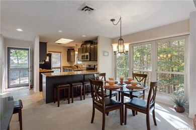 Convenient dining area and breakfast bar