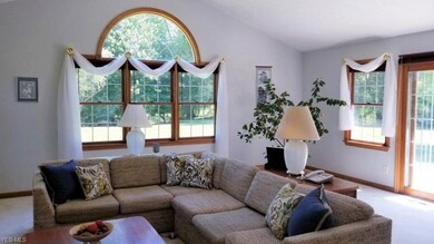 Beautiful views of the wooded lot and access to th
