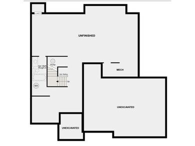Lower level/basement floorplan - features full-siz