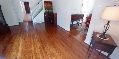 Large formal entry which can be used as a den