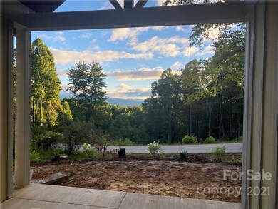 View from the side porch