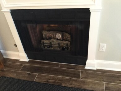 Gas Log fireplace