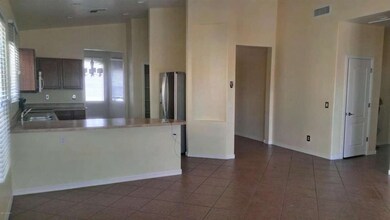 Kitchen and living area