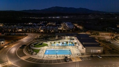 pool night shot