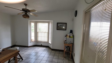 Interior space featuring light tile patterned floo