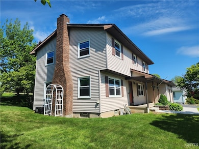 Newer front porch landscape and walkway
