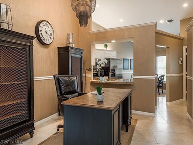 Office area can also be used as a dining area