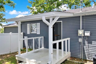Inviting Covered Front Porch w/Minimal steps