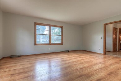 Living room off of entry