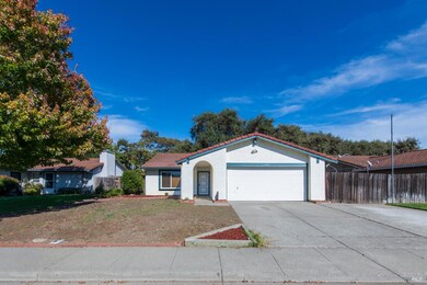 The front yard offers endless potential-ready for your own landscape design...