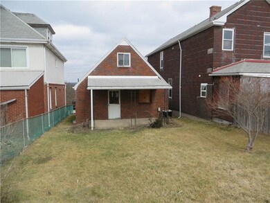 Rear shot of patio and yard