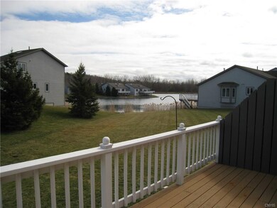 Water view from deck.