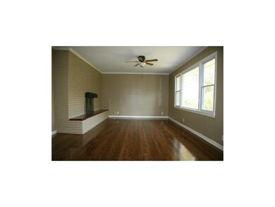 Beautiful family room with see thru fireplace.