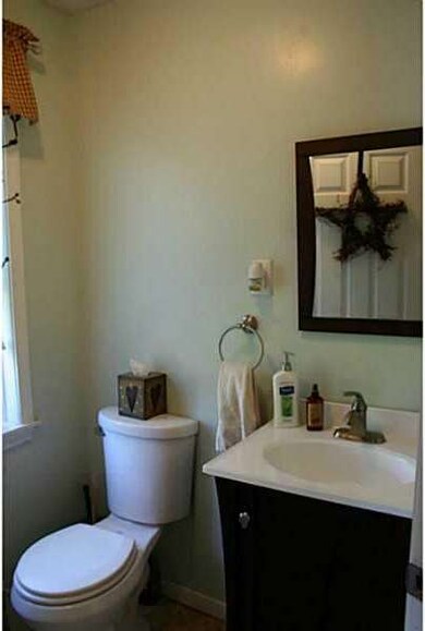 Bathroom. New half bath in 2 bedroom unit!