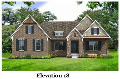 Augusta II Elevation 18. Photo is a rendering. Not actual home. 