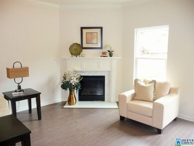 Open Concept Family Room with Gas Fireplace