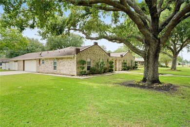 Mature Live Oak trees provide lots of shade and wo