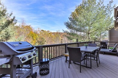 Deck featuring grilling area