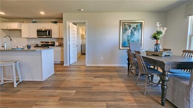 Photos of a previously built home and colors and f