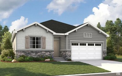 Picture of Exterior Style of the Home. Colors will vary.
