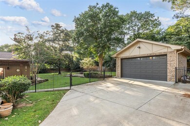 The second two car garage is fully finished for the perfect man cave, she shed or toy storage