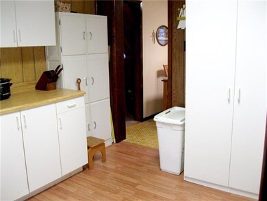 INSTALLED NEW FLOORING IN THE LAUNDY ROOM