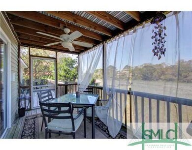 View. Screened porch with a beautiful view!