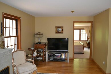 Living Room with lead into a step...
