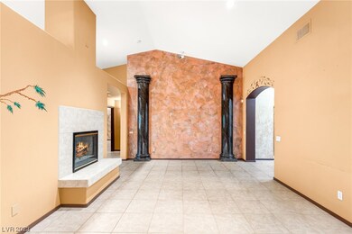 View of Formal Living Room From the Formal Dining