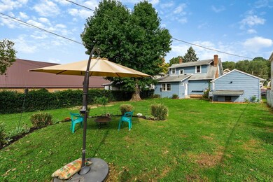 Rear view - Large fenced in backyard