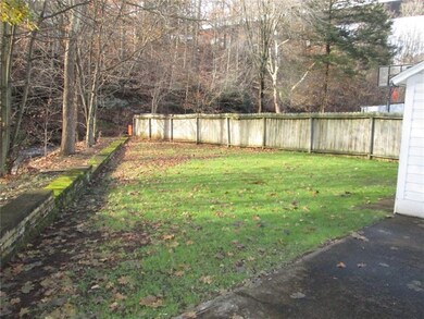 Rear yard showing the fence that the owner and nei