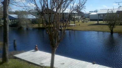 Dock over Canal - Blk Creek to the Left