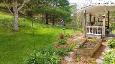 Looking back towards kitchen side covered porch