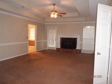 Gas Log Brick Fireplace