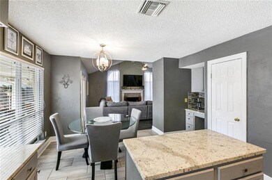 Kitchen With Granite Countertops, Breakfast Area, 