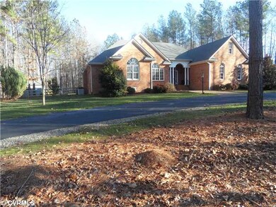 Exterior Front - All Brick home on 2 acres in Mapl