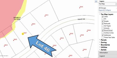 3807 Trace Drive - GIS no aerial