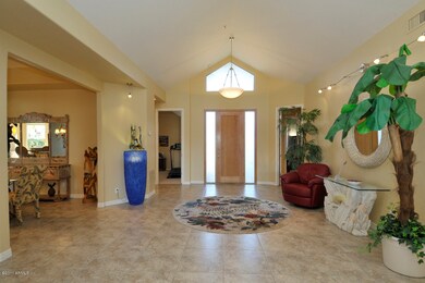Looking at front door