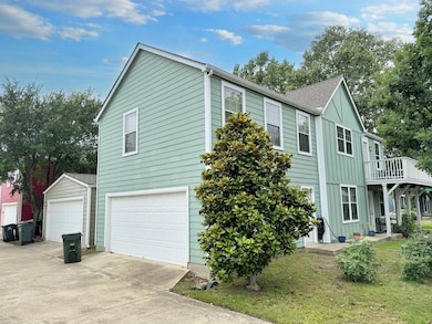 View of property exterior with board and batten s