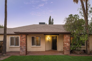 Gated Front Door Entry