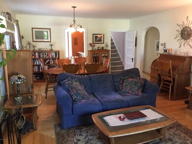 Open Living Room and Dining Area