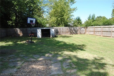 Huge fenced backyard for family fun!