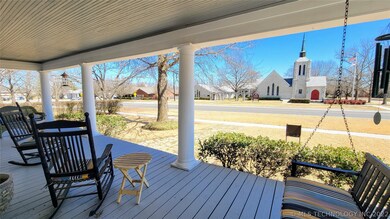 What a view from this shaded porch. So peaceful to