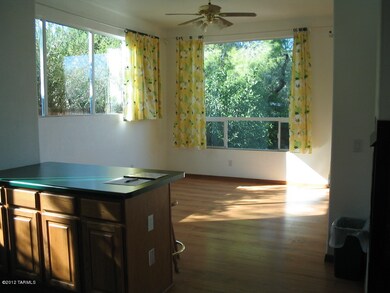 Bright airy dining area