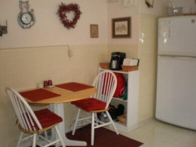 Kitchen. and there is this sweet eat-in area.