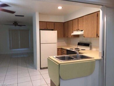 Kitchen and LR View from Family Room
