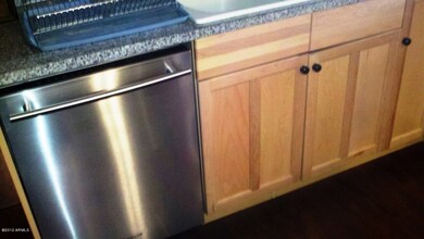 Stainless steel and granite
