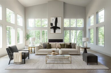 Living room Virtually Stage