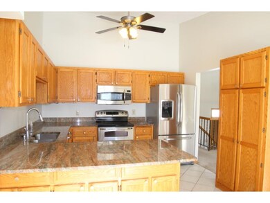 New granite and upgraded SS appliances
