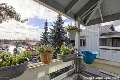 Deck off dining area